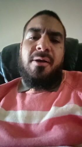 Man in striped sweater filmed relaxing at Guarenas home