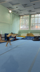 Evening gymnastics training and city life documented in Blagoevgrad