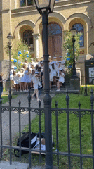 Graduation celebration and summer scenes documented in Karlstad, Sweden