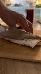 Kitchen food prep and home workout captured in Fethiye