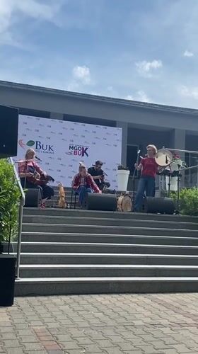 Traditional folk festival with children's activities held in Buk, Poland