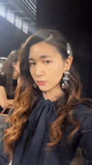 Fashion show backstage preparations captured across Paris venues Sunday morning