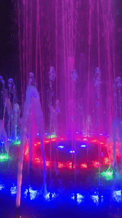 Evening Family Activities at Tashkent's Amir Timur Square
