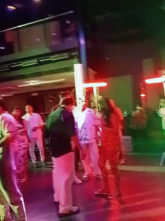 Morning nightclub activity recorded in Sinquerim, India