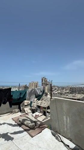 Witnesses document widespread destruction across Gaza City amid continuing daily life