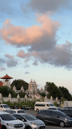 Traditional Balinese temple complex documented in Kuta Selatan
