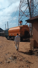 Morning street life documented in Bukuru, Nigeria