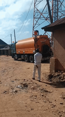 Morning street life documented in Bukuru, Nigeria