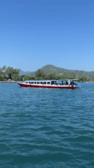 Morning boat traffic observed off Indonesian coast near Pemenang Timur