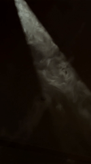 Mysterious light beam with red dot recorded in Dubai