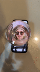 Glass distorts iPhone video display in Kragujevac