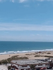 Aerial coastal footage captured in San Bartolomé de Tirajana