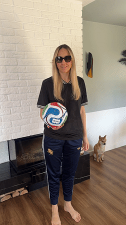 Morning skincare routine documented in Carnikava, Latvia