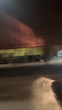 Orange Lamborghini spotted being towed through North Jakarta