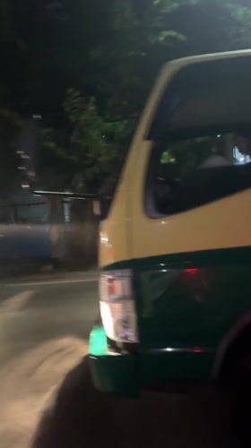Orange Lamborghini spotted being towed through North Jakarta