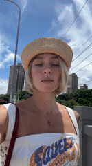 Sunny street selfies in Minhang District, Shanghai