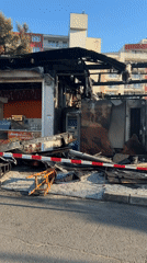 Fire destroys food stand on Nesebar's tourist promenade