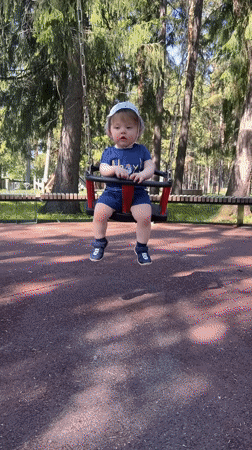 Early morning life captured across Votkinsk, Russia playgrounds and nature
