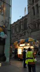 Evening walk through Midtown hits Fifth Avenue and the LEGO Store
