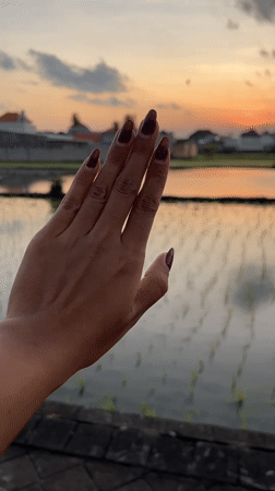 Morning life documented in rural Mengwi village