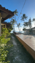 Tourist captures typical Koh Phangan beach and resort scenes