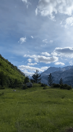 Group hike through Montenegro mountain trails near Dolja