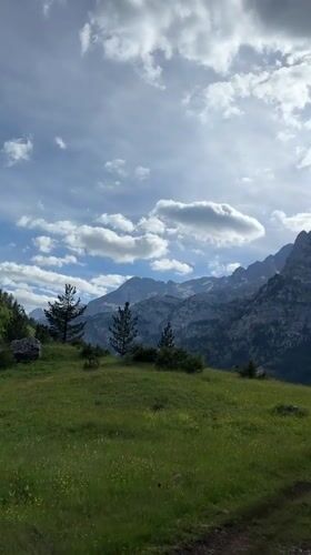 Group hike through Montenegro mountain trails near Dolja