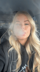 Blonde woman spotted at car, beach locations Monday morning