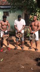 Men conduct morning workout session in Akwanga, Nigeria