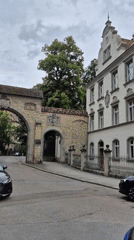 Morning street documentation tour captures historic Regensburg architecture