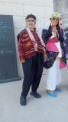 Traditional costumes and ancient artifacts documented at Turkish museum