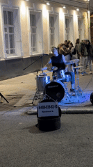 Evening street festival brings music and games to Rusanovo