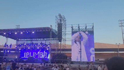 12 Limbs performs live at an outdoor Limassol concert