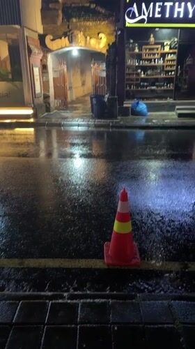 Ubud resident captures wet streets and indoor reptiles