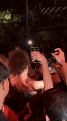 Outdoor rap concert draws crowds in Buenos Aires