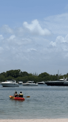 Lazy afternoon on the North Miami waterfront