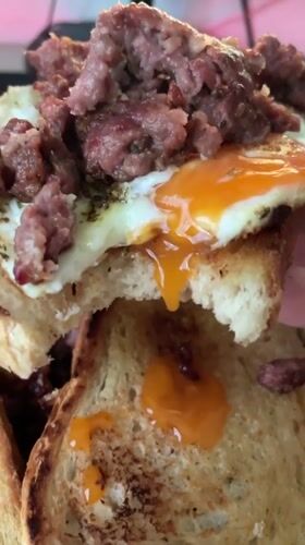 Breakfast and Baby Chicks Documented in Bulgarian Home