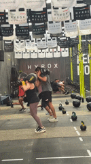 Fitness group trains at HYROX official gym in Mexico City