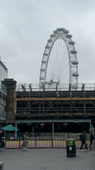 Casual morning scenes documented around London's Southbank Centre area