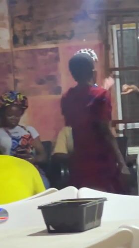Evening social gathering at restaurant in Obosi, Nigeria
