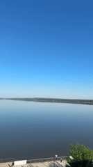 Peaceful lake views documented in Votkinsk, Russia early morning