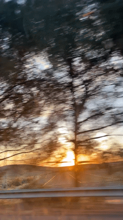 Evening commute documented along A-4 highway near Seville