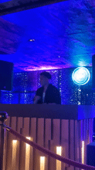 DJ performs at atmospheric Bengaluru nightclub venue Friday evening