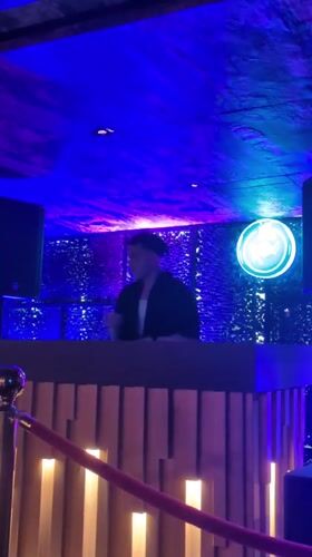DJ performs at atmospheric Bengaluru nightclub venue Friday evening