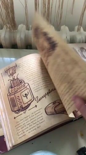 Person explores mystical Russian texts in Belgrade home
