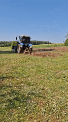 Spring farming operations continue in rural Karsha, Russia