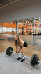 Weightlifting session at a gym in Chaikovsky, Russia