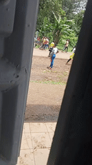Morning street life documented in Athiru Gaiti ward