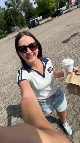 McDonald's lunch break documented in Ottersberg parking lot