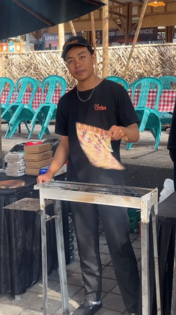 Food market activity documented in Ubud District, Indonesia